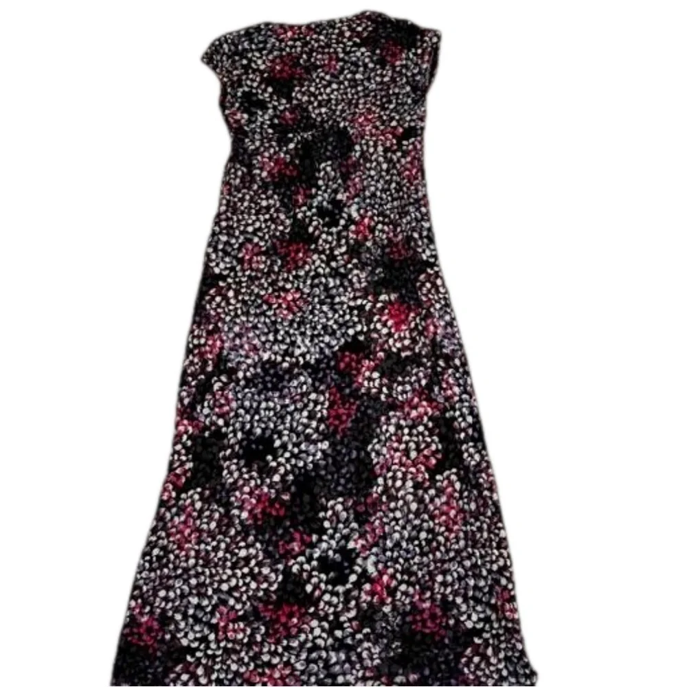 Carole Hochman Women's  Long Maxi Dress Size XS Black Pockets Tie NWOT - Picture 4 of 14